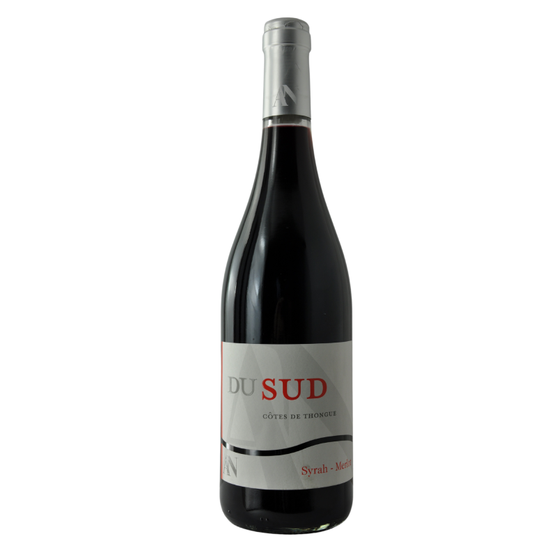 DU SUD ( Syrah Merlot)  Vin rouge  IGP                        Côtes de Thongue